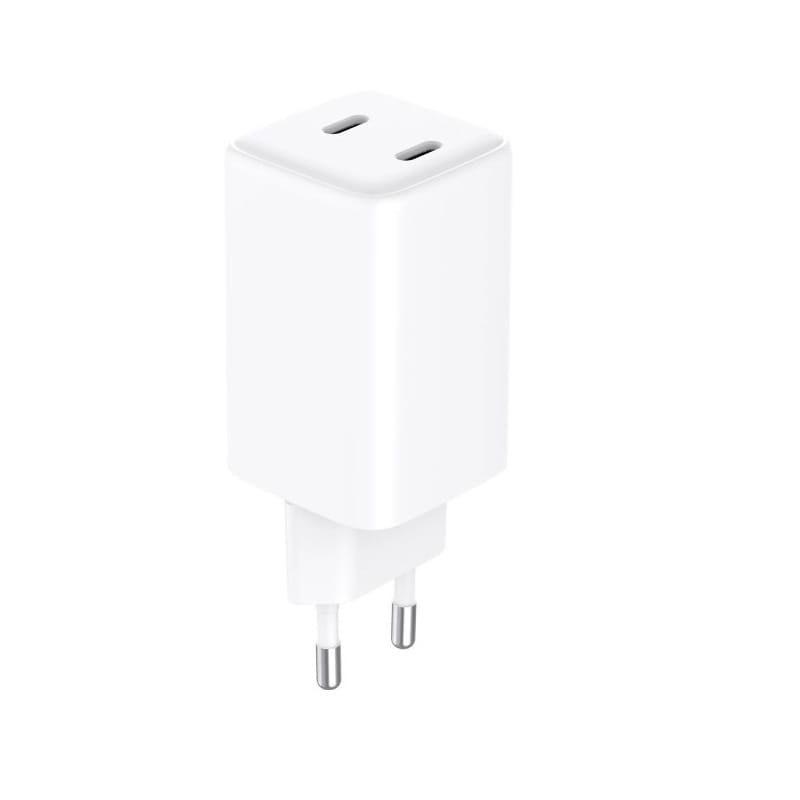 Сетевое зарядное устройство Sandberg 65W (2xUSB-C) White (441-56)