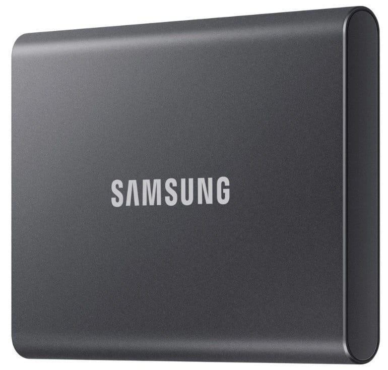 Накопитель внешний SSD 2.5" USB 4.0TB Samsung T7 Titan Gray (MU-PC4T0T/WW)