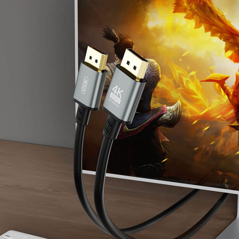 Кабель XO DisplayPort-DisplayPort v1.2, 3 м Tranish (GB018A-DP.tranish)
