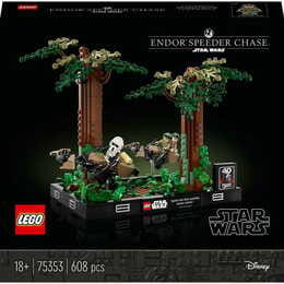 Конструктор LEGO Star Wars Диорама: Погоня на спидере на Эндоре (75353)