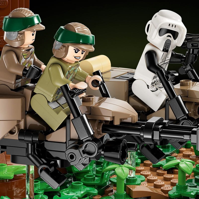 Конструктор LEGO Star Wars Диорама: Погоня на спидере на Эндоре (75353)