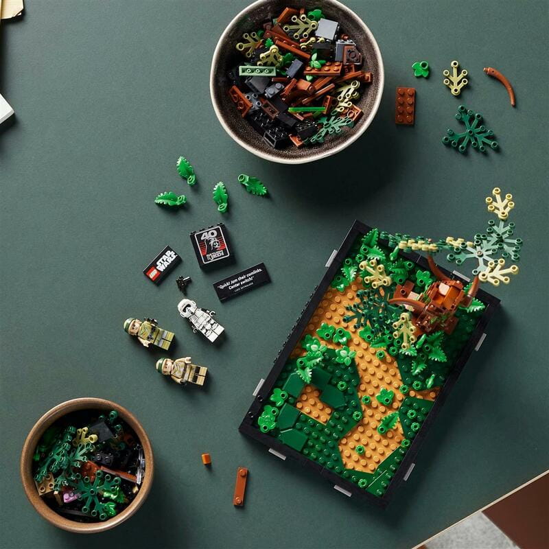 Конструктор LEGO Star Wars Диорама: Погоня на спидере на Эндоре (75353)