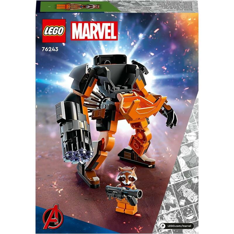 Конструктор LEGO Super Heroes Робоброня Єнота Ракети (76243)