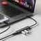 Фото - USB-хаб XO USB Type-C 3-в-1 (HUB014B.black) | click.ua