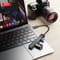 Фото - USB-хаб XO USB Type-C 3-в-1 (HUB014B.black) | click.ua