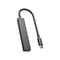 Фото - USB-хаб XO USB Type-C 3-в-1 (HUB014B.black) | click.ua