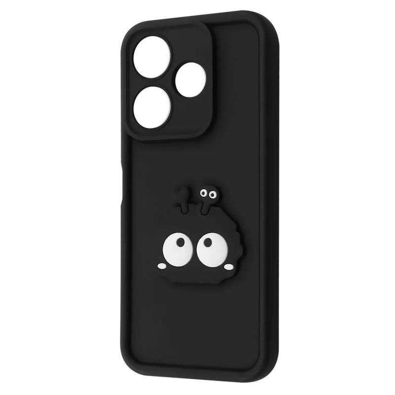 Чохол-накладка Pretty Things Case для Xiaomi Redmi 13 4G/Poco M6 4G/Note 13R Black/Eyes