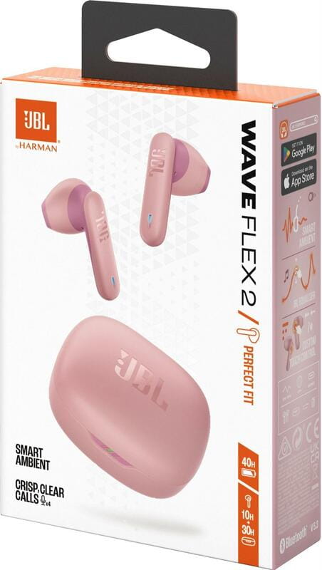 Купить Bluetooth-гарнитура JBL Wave Flex 2 Pink (JBLWFLEX2PIK) Bluetooth-гарнитура JBL Wave Flex 2 Pink (JBLWFLEX2PIK)
