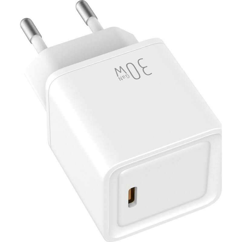 Мережевий зарядний пристрій Golf (USB, 3A) 30W White (GF-U31W)