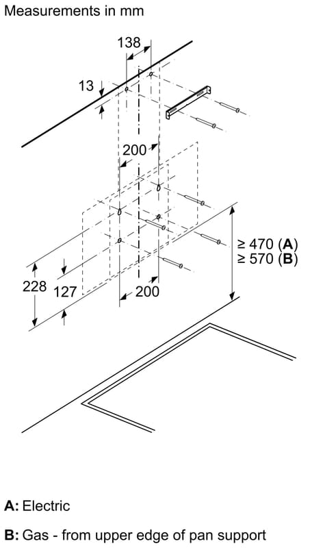 Вытяжка Bosch DWK64PJ60T