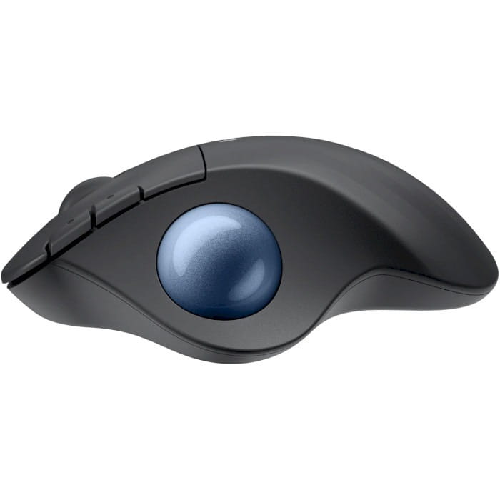 Мышь беспроводная Logitech Ergo M575S Graphite + Blue Ball (910-007029)