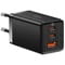 Фото - Сетевое зарядное устройство Baseus GaN5 Pro (3USB, 3.25A) 65W Black (CCGP120201) + кабель Type-C to Type-C | click.ua