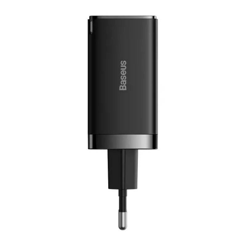 Сетевое зарядное устройство Baseus GaN5 Pro (3USB, 3.25A) 65W Black (CCGP120201) + кабель Type-C to Type-C