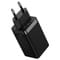 Фото - Сетевое зарядное устройство Baseus GaN5 Pro (3USB, 3.25A) 65W Black (CCGP120201) + кабель Type-C to Type-C | click.ua