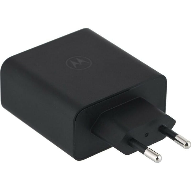 Мережевий зарядний пристрій Motorola GaN SJMC1252 (USB, 6.52A) 125W Black + кабель Type-C