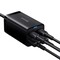 Фото - Сетевое зарядное устройство Baseus GaN3 Pro (2USB+2Type-C) QC3.0 65W Black (CCGP040101) | click.ua