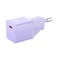 Фото - Мережевий зарядний пристрій Baseus GaN5 FC mini 1C (1USB-C) 20W Purple (CCGN050105) | click.ua