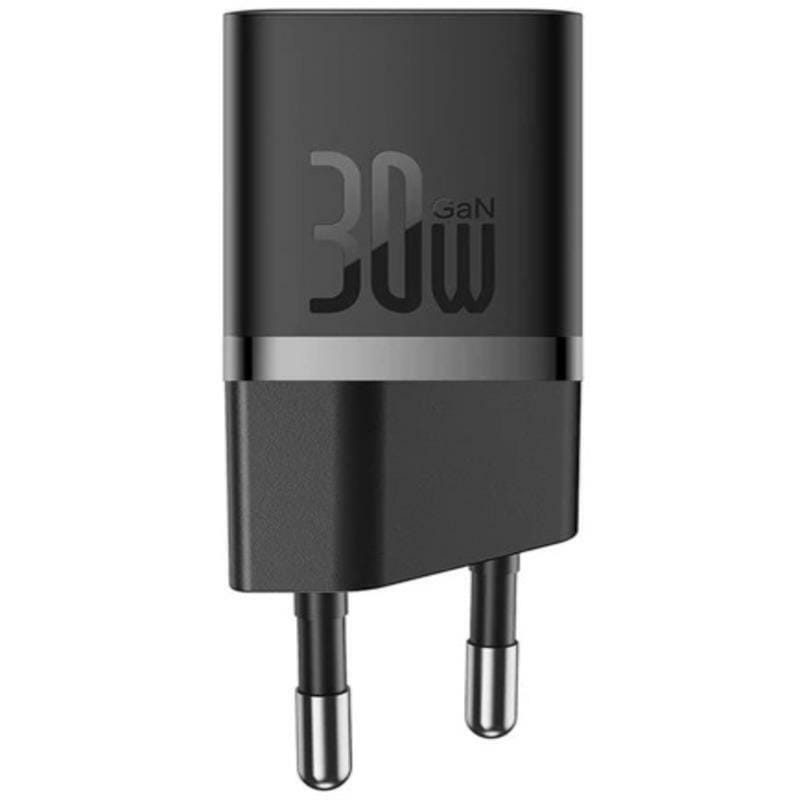 Мережевий зарядний пристрій Baseus GaN5 FC mini 1C (1USB-C) 30W Black (CCGN070401)