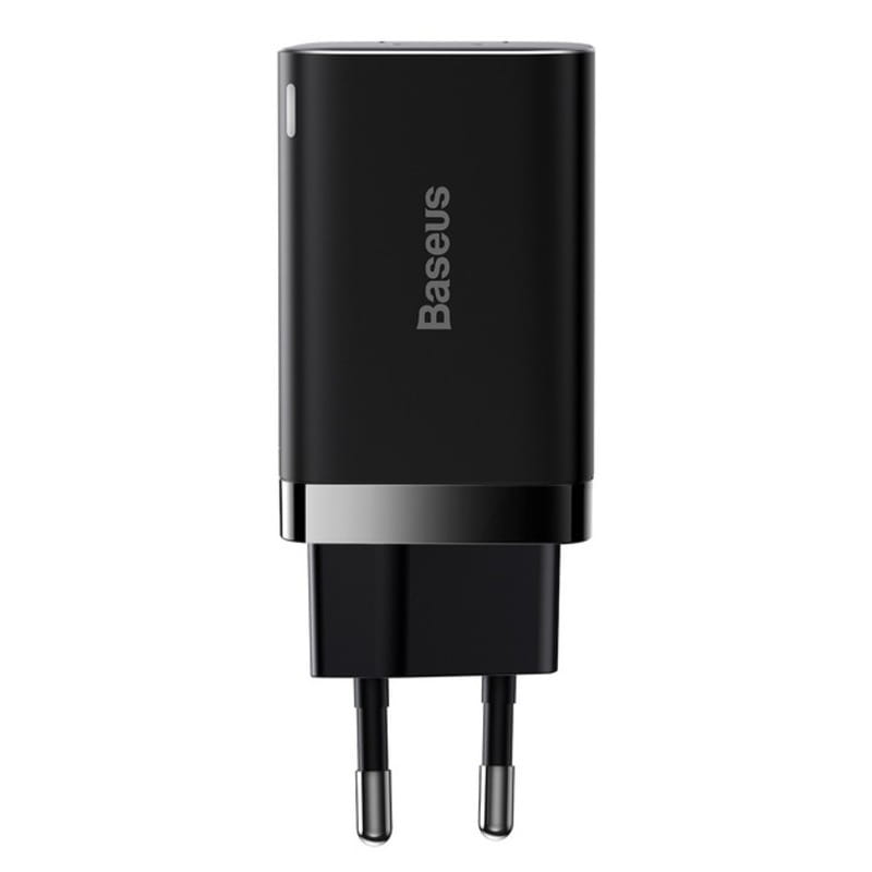 Мережевий зарядний пристрій Baseus Super Si ProC+U 30W Black (CCSUPP-E01)