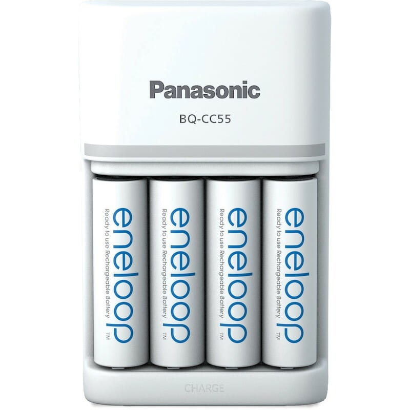 Заряднoe устройство Panasonic Smart-Quick  Charger + Eneloop AA/HR06 Ni-Mh 2000 мАh 4 шт.