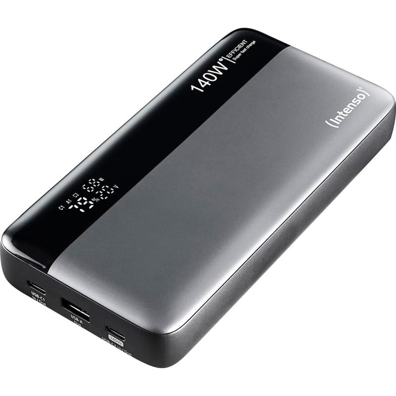 Універсальна мобільна батарея Intenso HE25000 25000mAh 140W Gray (7350060)