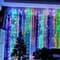 Фото - Светодиодная гирлянда ColorWay (CW-GW-300L33VMC) штора 300LED, 3м, разноцветная, 220V | click.ua
