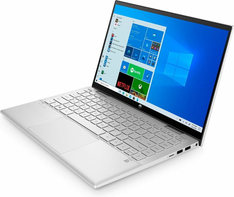 Ноутбук HP Pavilion x360 14-ek2002ua (AQ8P0EA) Silver