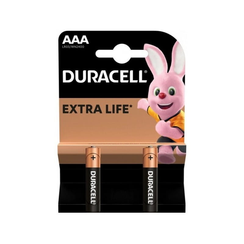 Батарейка Duracell MN2400 AAA/LR03 9V BL 2шт