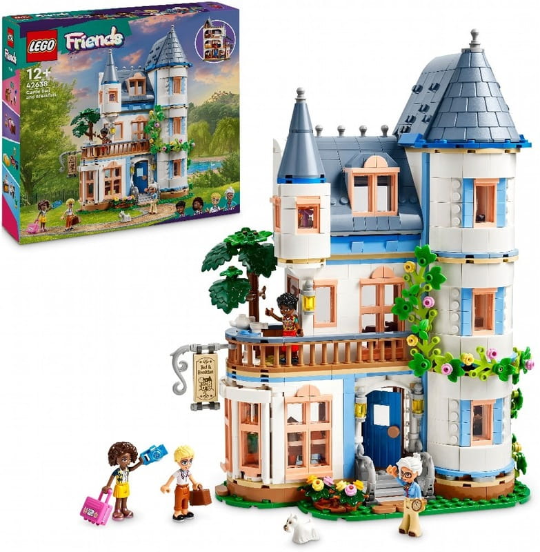 Конструктор LEGO Friends Замковий готель «Ночівля і сніданок» (42638)