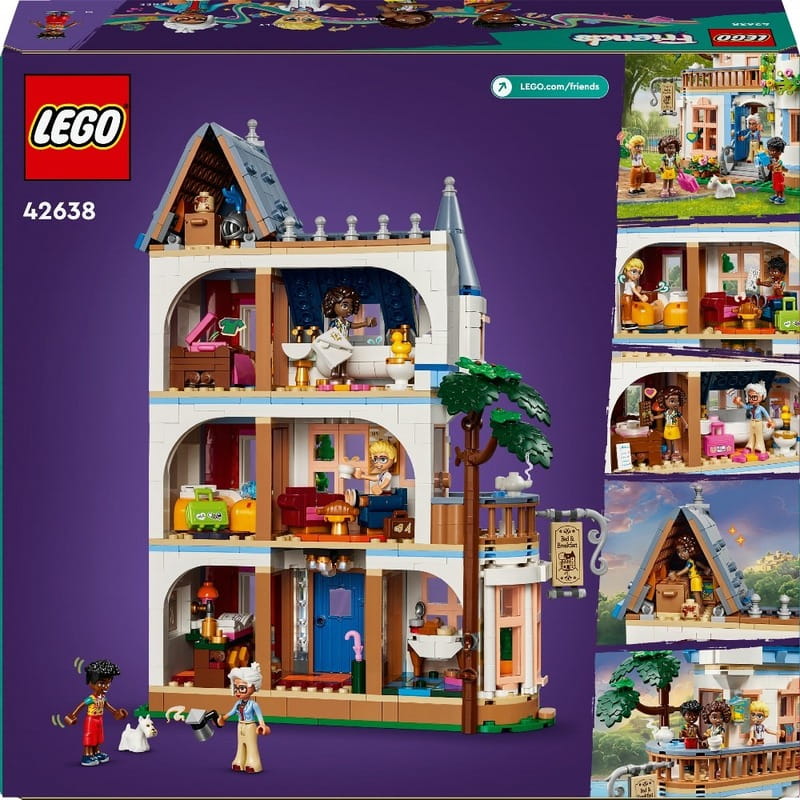 Конструктор LEGO Friends Замковий готель «Ночівля і сніданок» (42638)