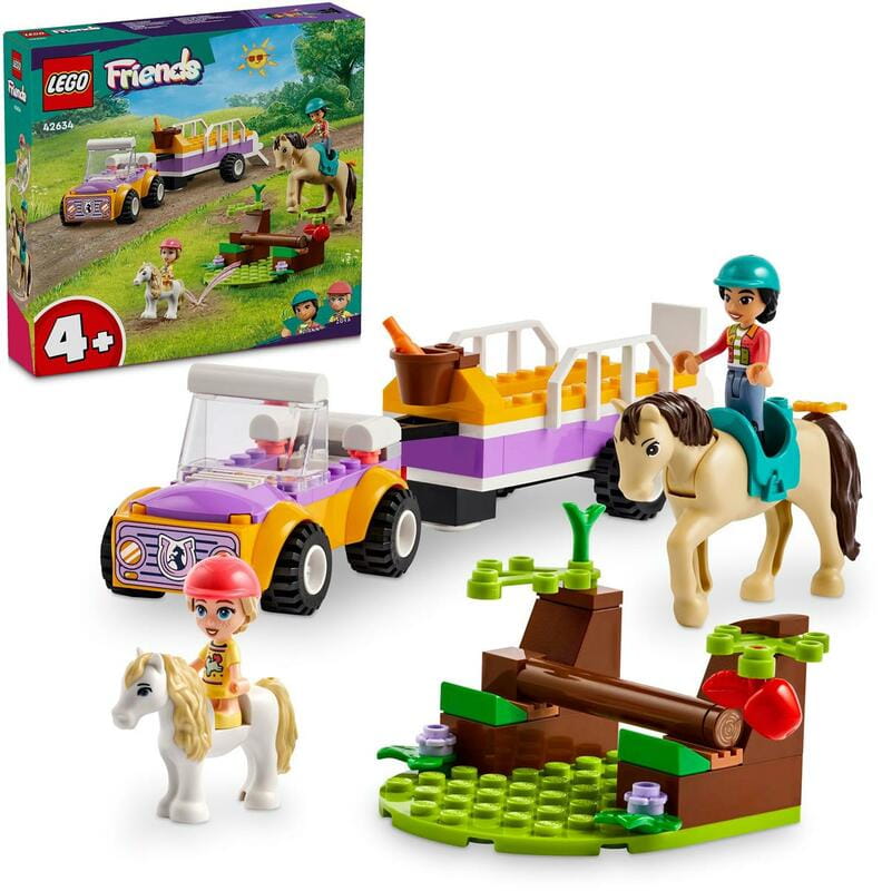 Конструктор LEGO Friends Прицеп для лошади и пони (42634)