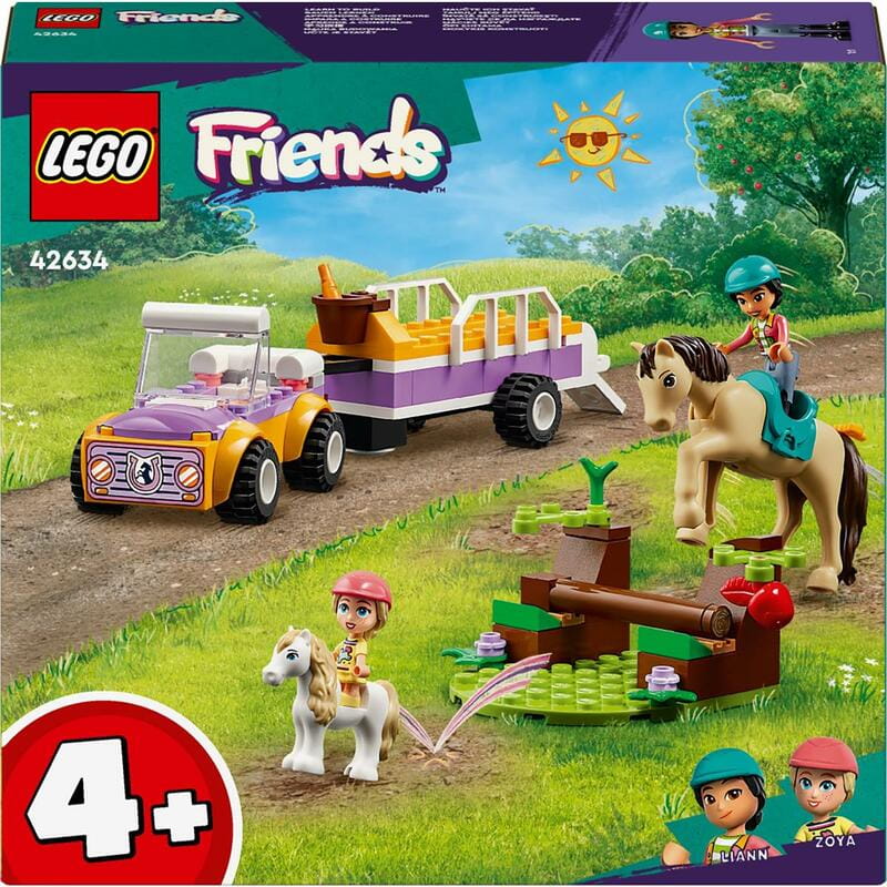 Конструктор LEGO Friends Прицеп для лошади и пони (42634)