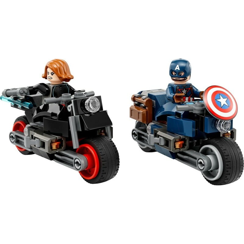 Конструктор LEGO Marvel Мотоциклы Черной Вдовы и Капитана Америка (76260)