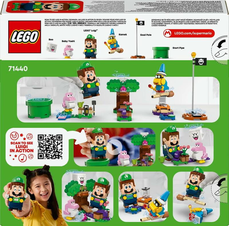 Конструктор LEGO Super Mario Пригоди з інтерактивним LEGO Луїджі (71440)