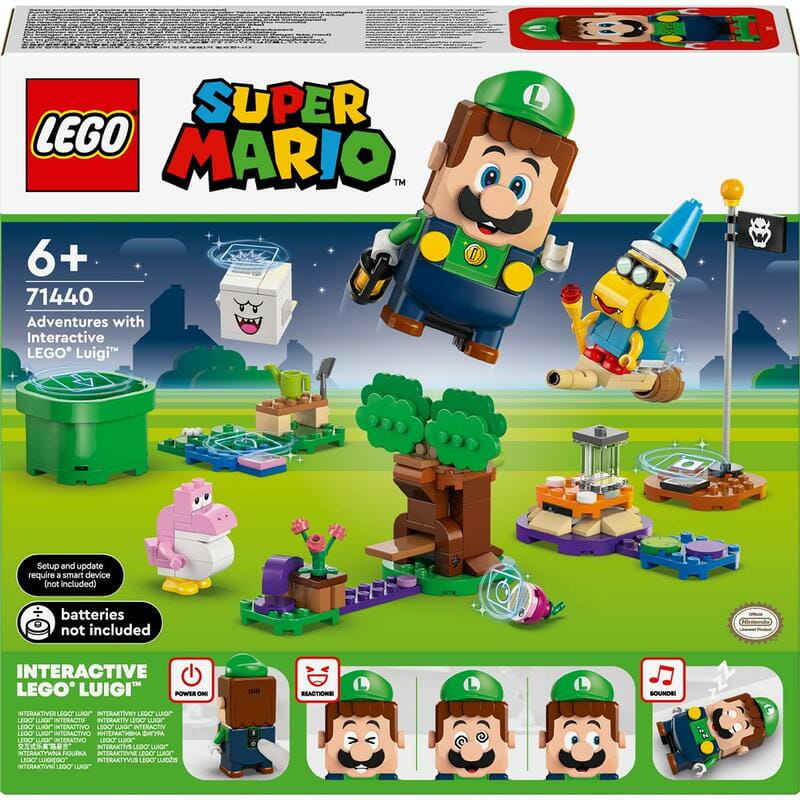 Конструктор LEGO Super Mario Приключения с интерактивным LEGO Луиджи (71440)