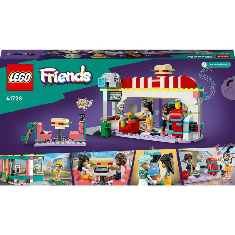 Конструктор LEGO Friends Хартлейк Сіті: ресторанчик в центрі міста (41728)
