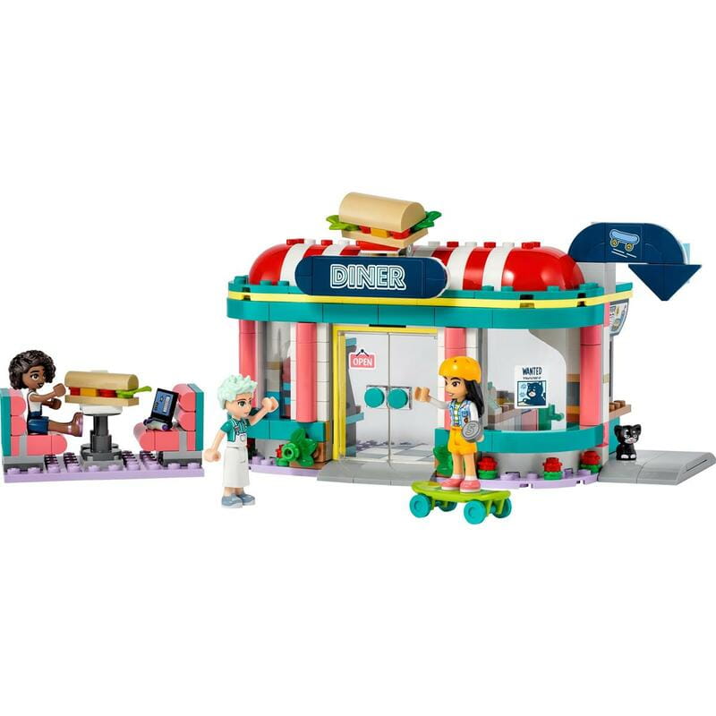 Конструктор LEGO Friends Хартлейк Сіті: ресторанчик в центрі міста (41728)