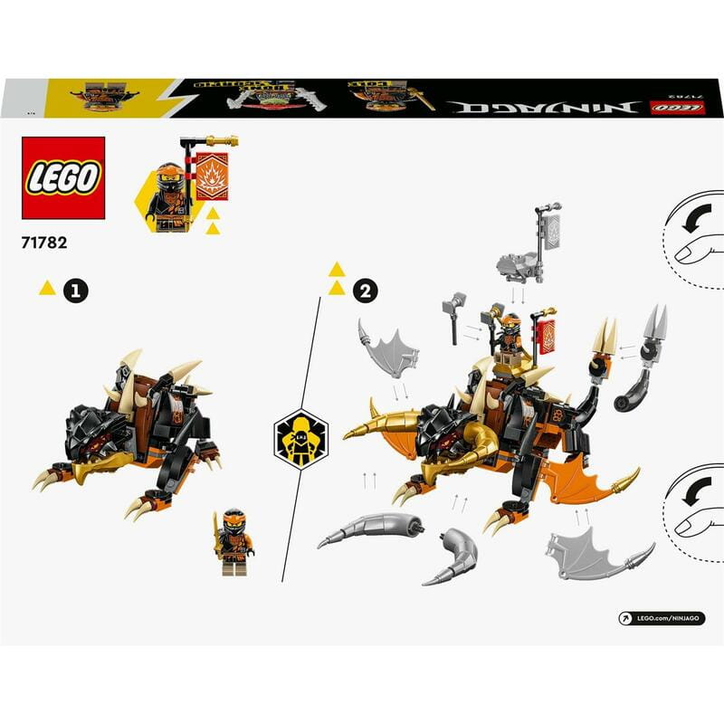 Конструктор LEGO Ninjago Земляний дракон Коула EVO (71782)