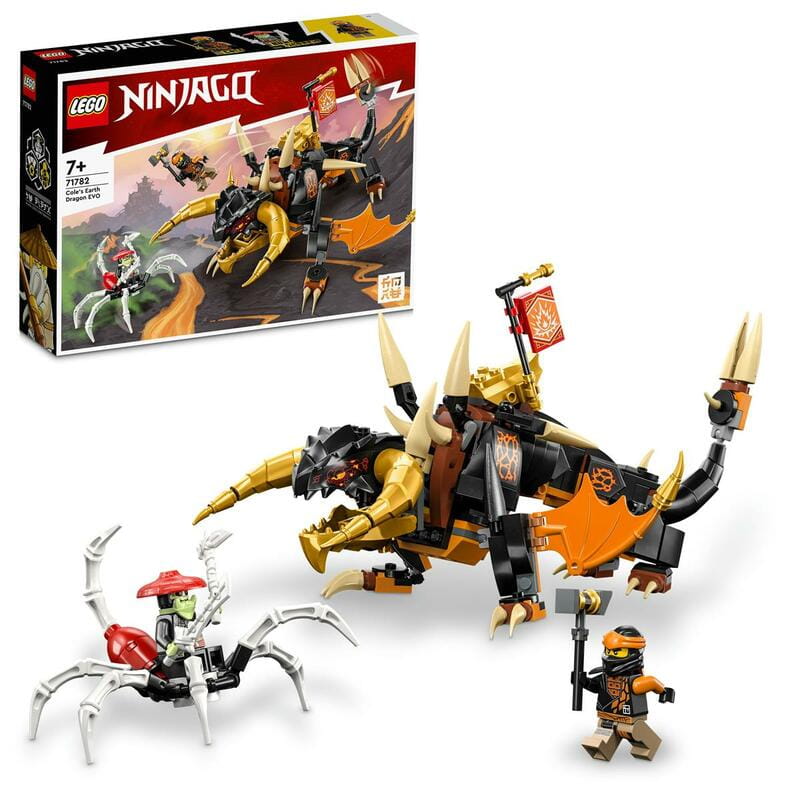 Конструктор LEGO Ninjago Земляной дракон Коула EVO (71782)