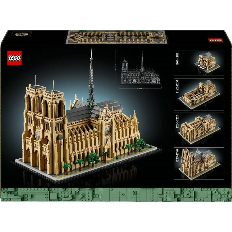 Конструктор LEGO Architecture Нотр-Дам-де-Парі (21061)