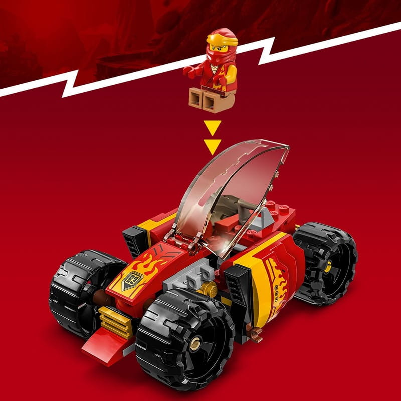 Конструктор LEGO Ninjago Гоночний автомобіль ніндзя Кая EVO (71780)