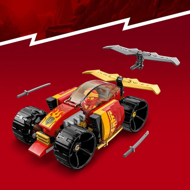 Конструктор LEGO Ninjago Гоночний автомобіль ніндзя Кая EVO (71780)