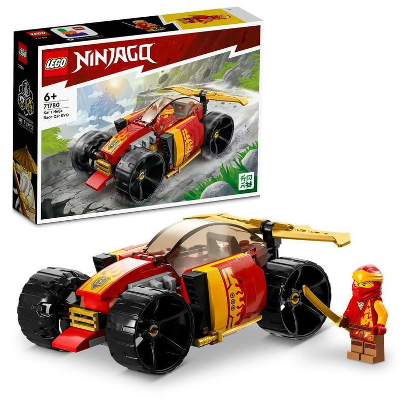 Конструктор LEGO Ninjago Гоночний автомобіль ніндзя Кая EVO (71780)