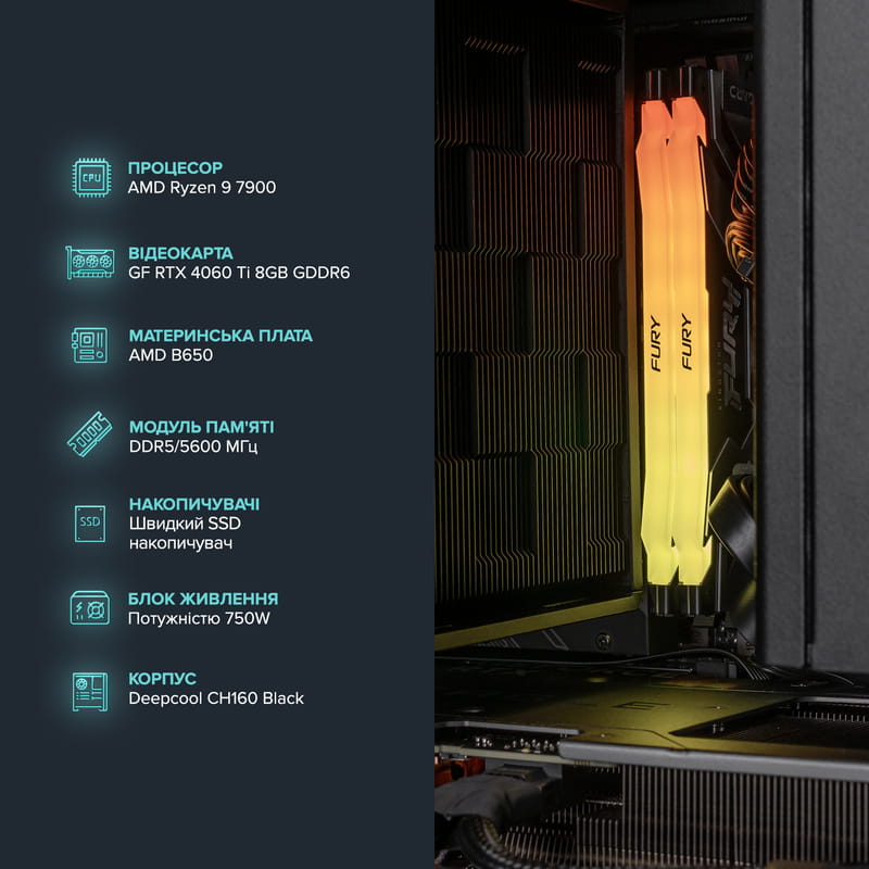 Персональный компьютер ASGARD (A79X.32.S15.46T.5200W)
