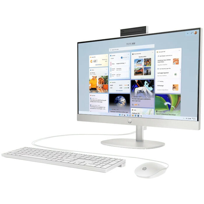 Моноблок HP AiO 24-cr1002ua (AE0P5EA) Shell White