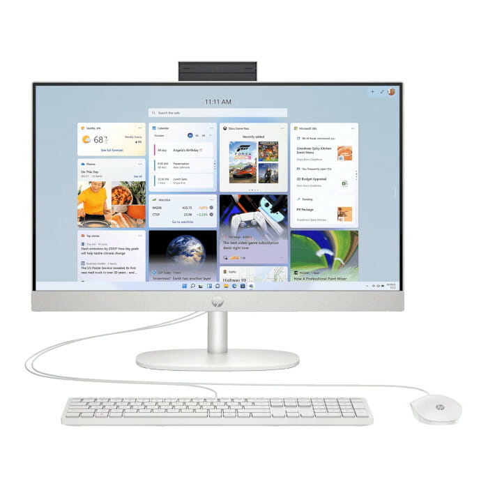 Моноблок HP AiO 24-cr1002ua (AE0P5EA) Shell White