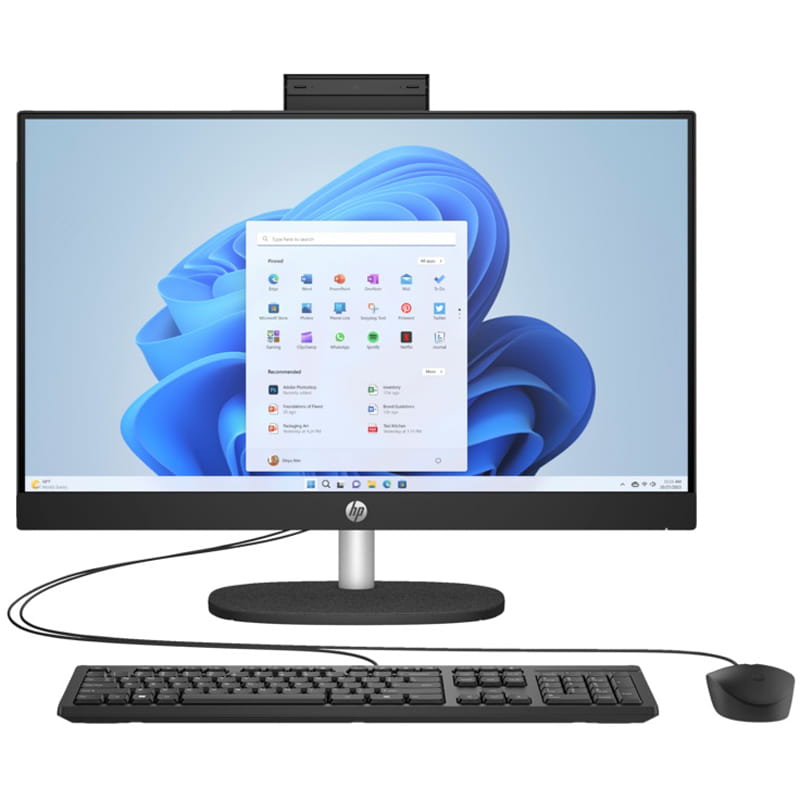 Моноблок HP All-in-One 27-cr0072ua (AE0Q0EA) Black