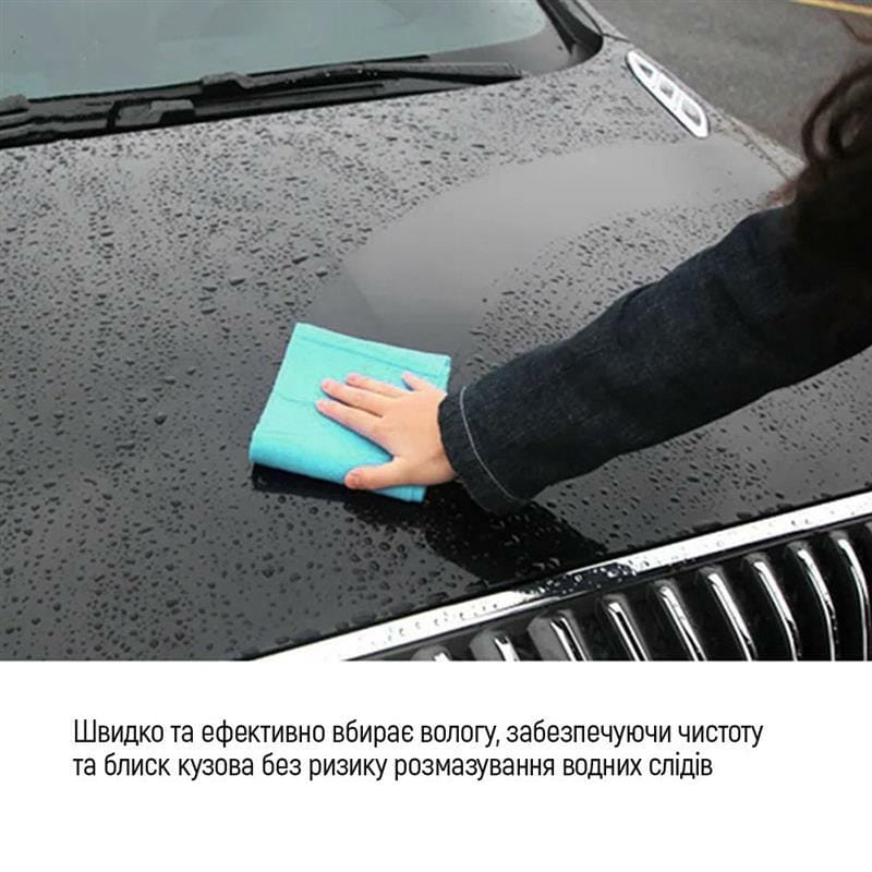 Салфетка ColorWay автомобильная из синтетической замши в тубе 66х43см (CW-6643)_подарок