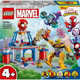 Конструктор LEGO Spidey Павутинна штаб-квартира команди Павука (10794)