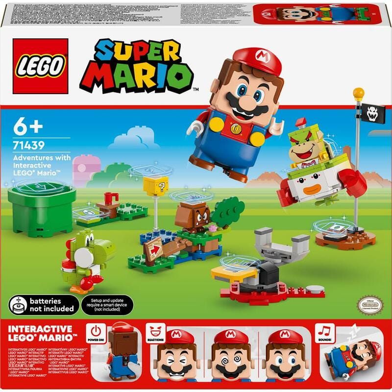 Конструктор LEGO Super Mario Пригоди з інтерактивним LEGO Маріо (71439)